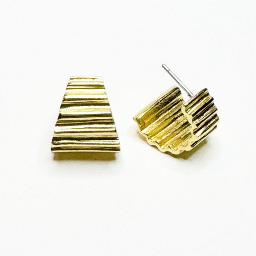Ripple Earrings - GOLD