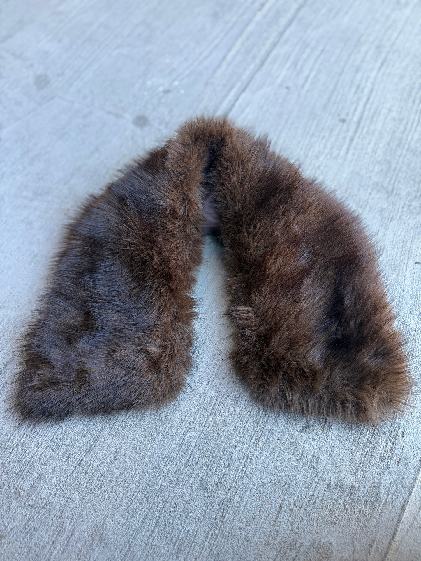 Cotton Barn Jacket with Removable Faux Fur - BLUE