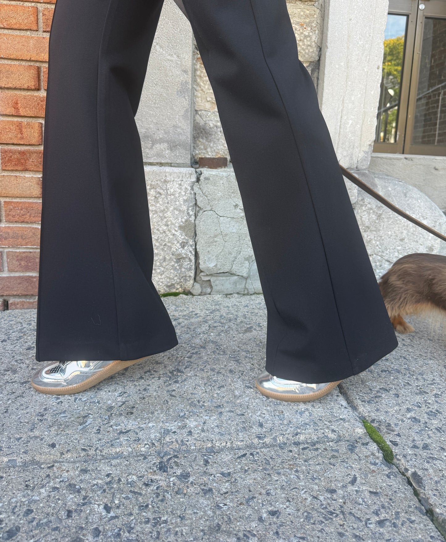 Black Bootcut Ponte Pant