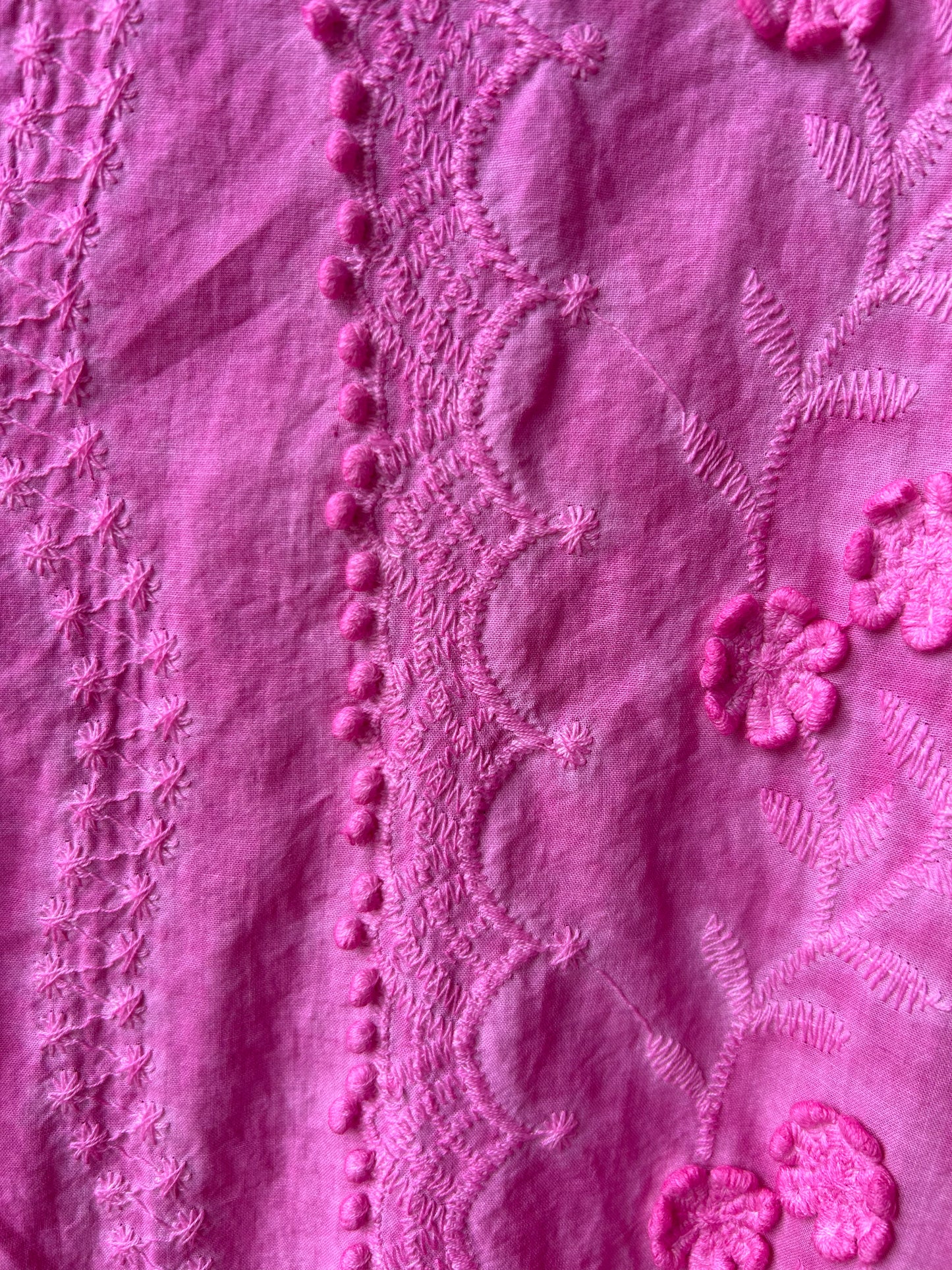 100% Cotton Oversized Pink Shirt