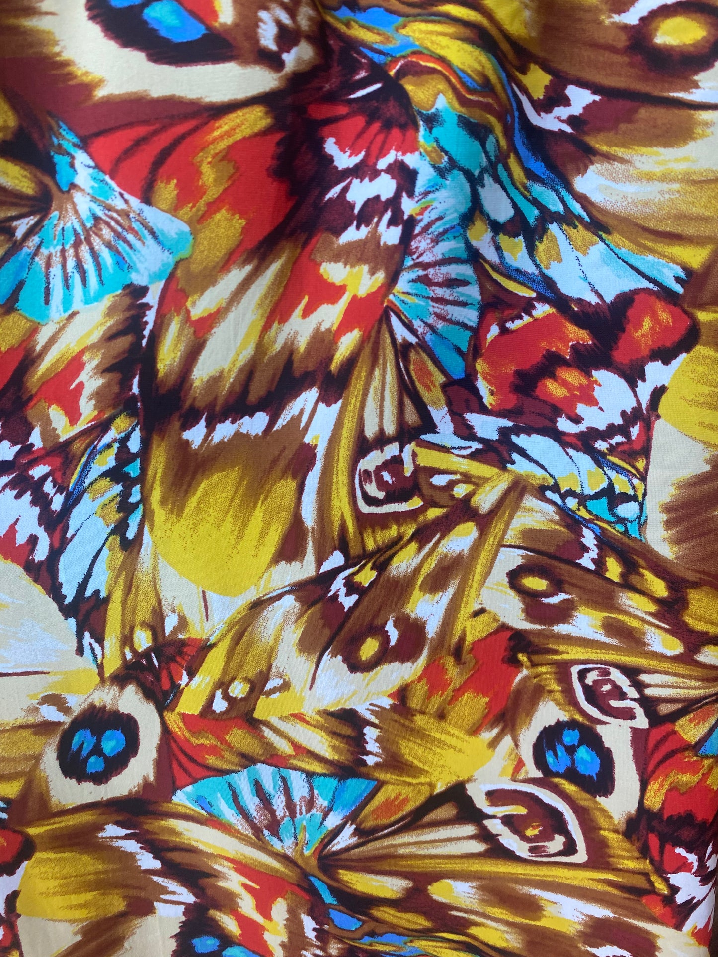 2 Piece Shirt and Pant Set - Modern Butterfly Print