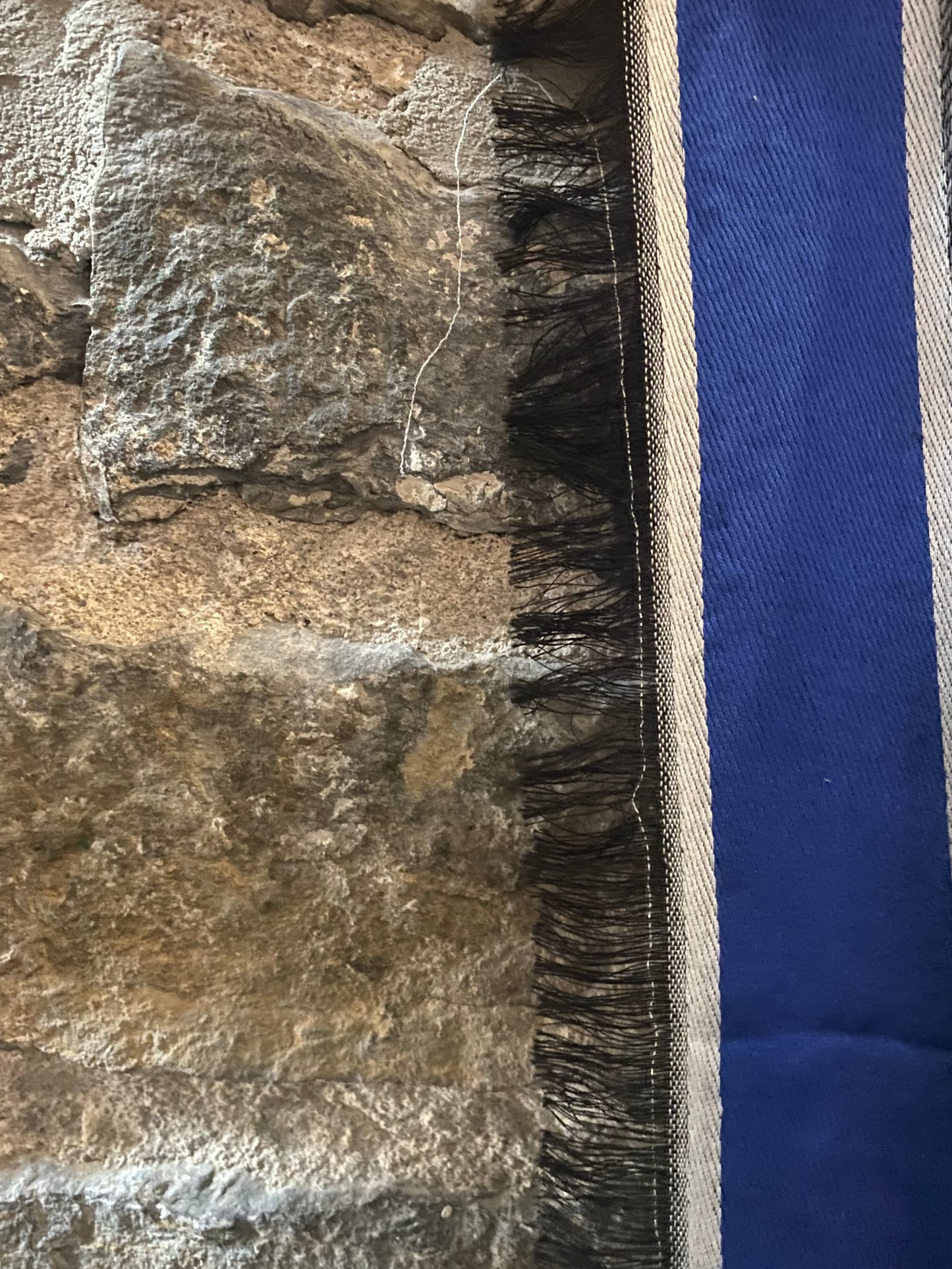 Black and Dark Grey Animal Print Scarf