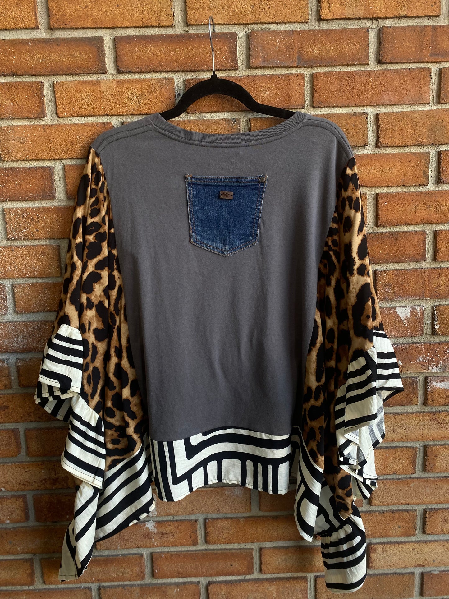 Up-cycled Band Tee - ROLLING STONES