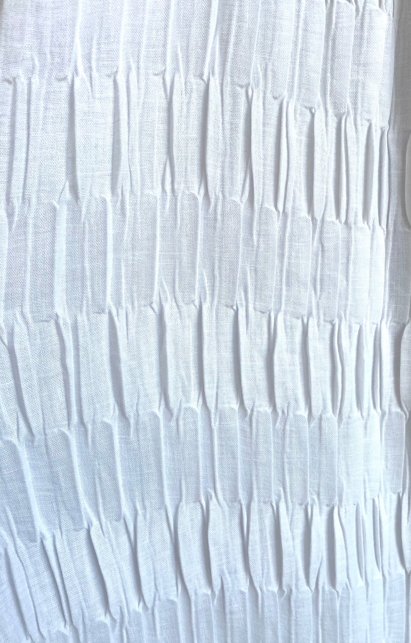 Textured Maxi Sun Dress with Stone Strap Details - WHITE