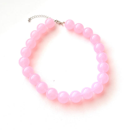 Chunky Beaded Necklaces - ASSORTED COLOURS