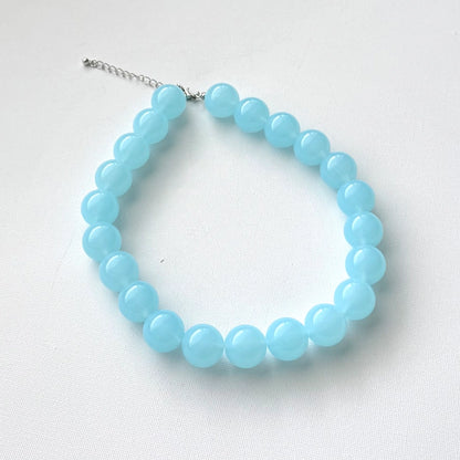 Chunky Beaded Necklaces - ASSORTED COLOURS