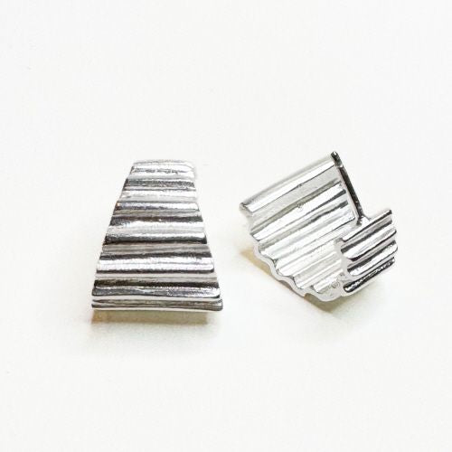 Ripple Earrings - SILVER