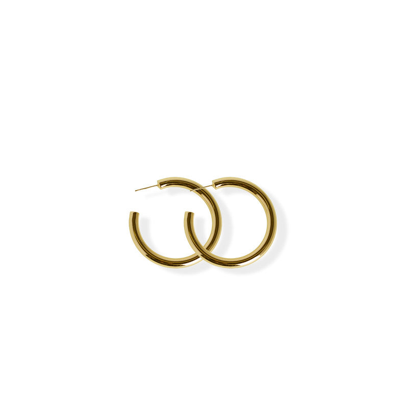 Small gold hoop
