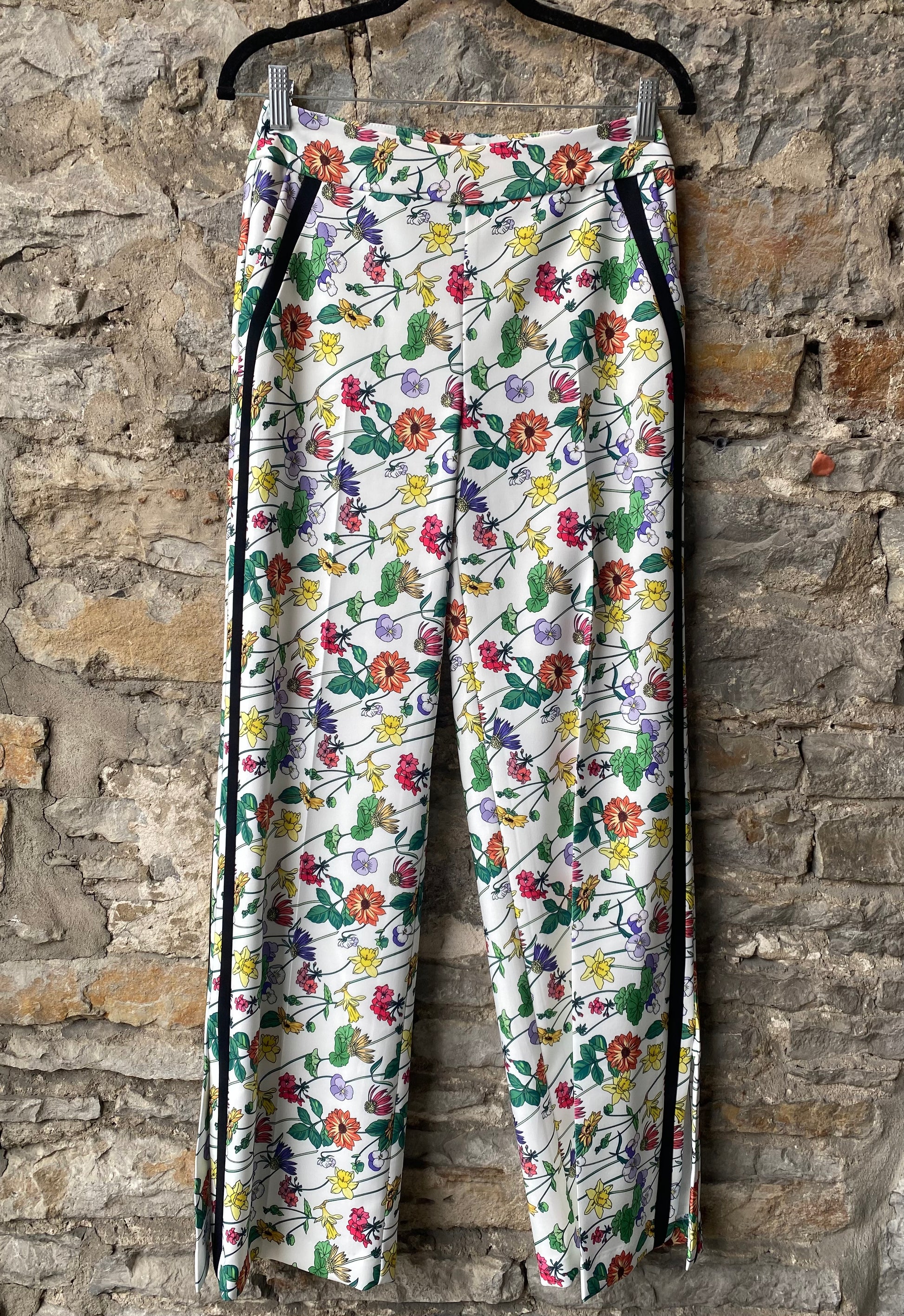  Palazzo Pajama Pants For Women 6990-10195-WHT-XL