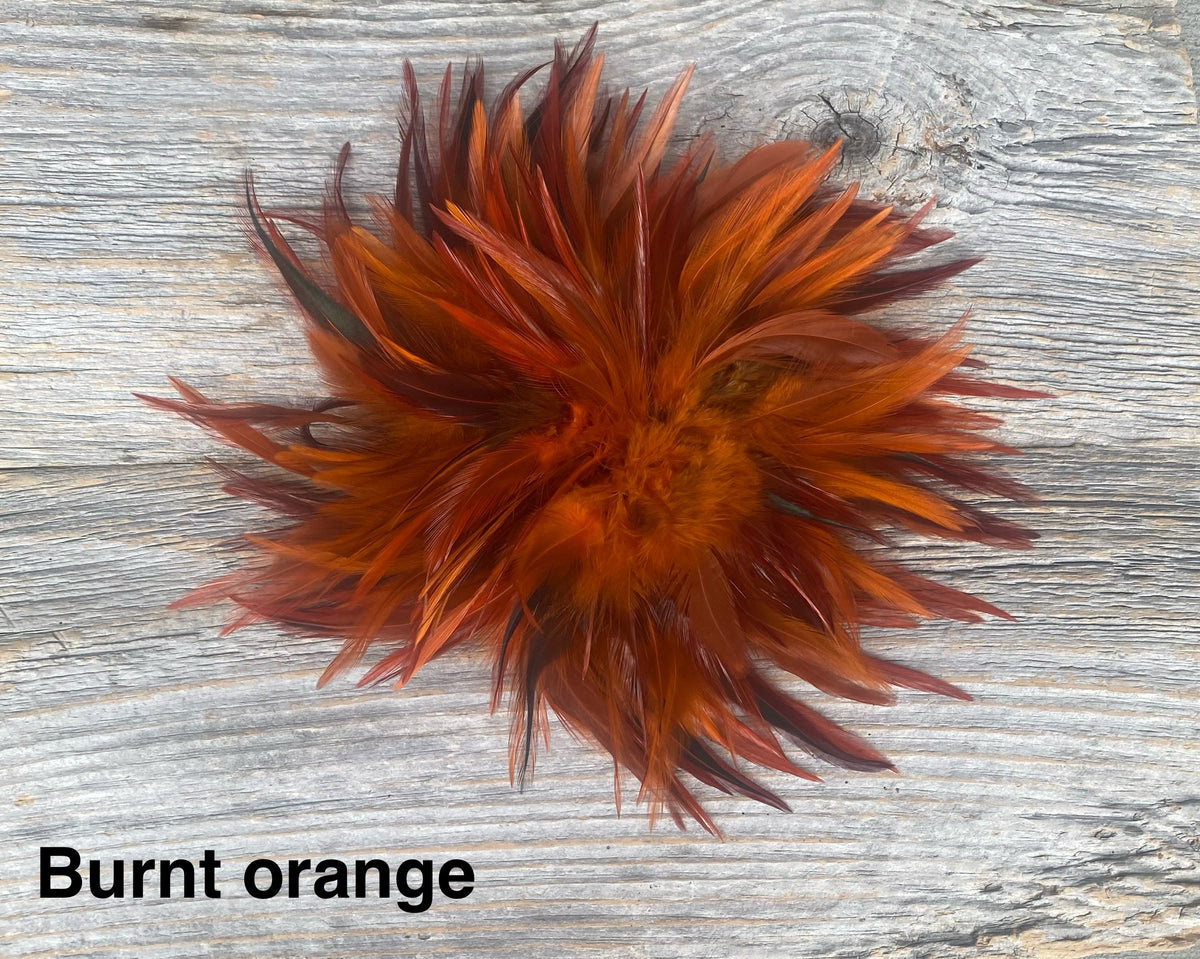 Feather Brooch/Clip - NEW COLOURS