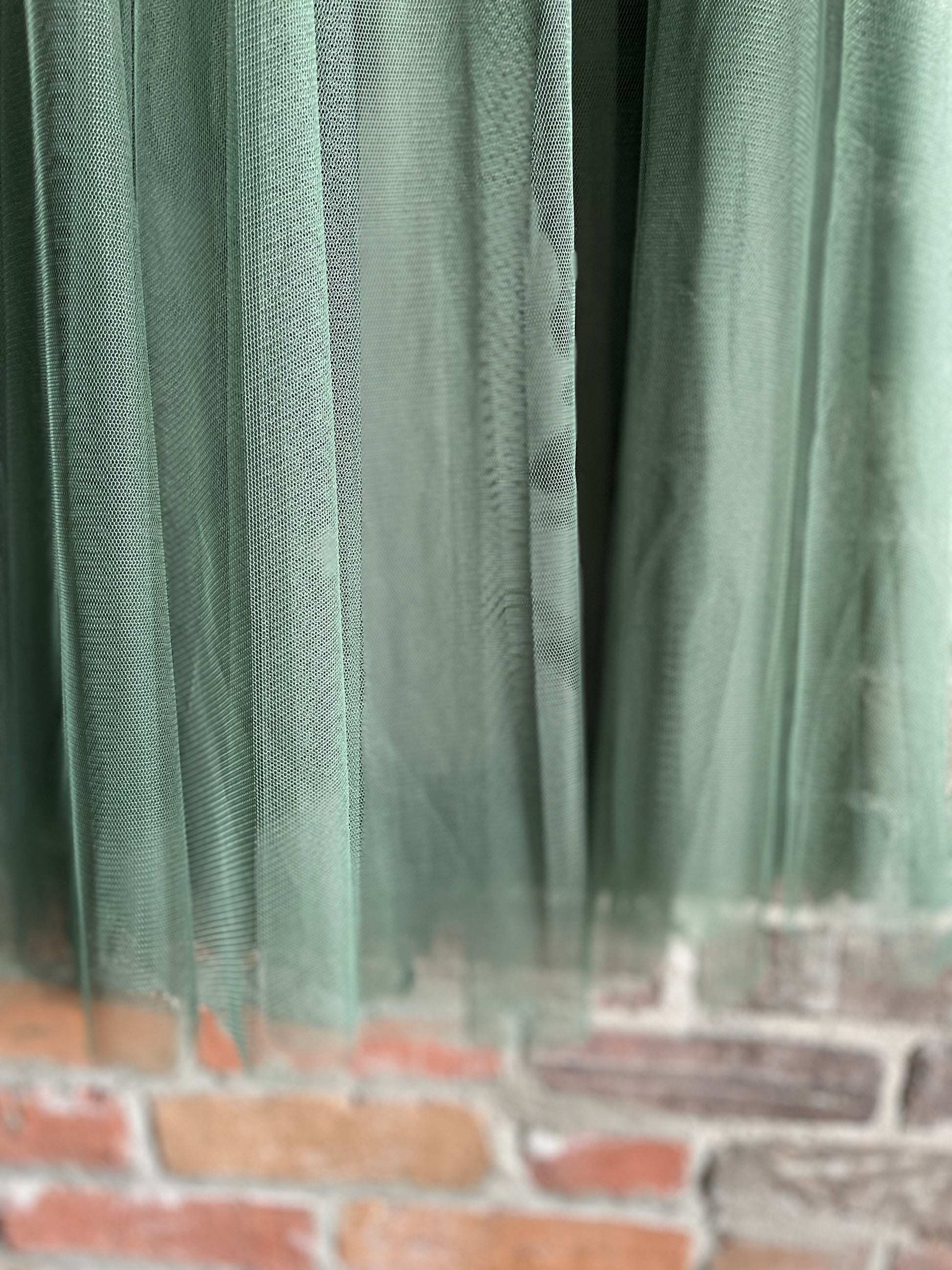 Tulle Skirt - Army Green