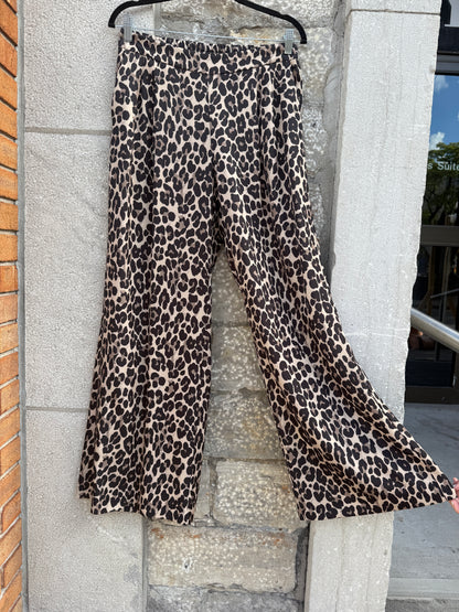 Animal Print Pants with POCKETS