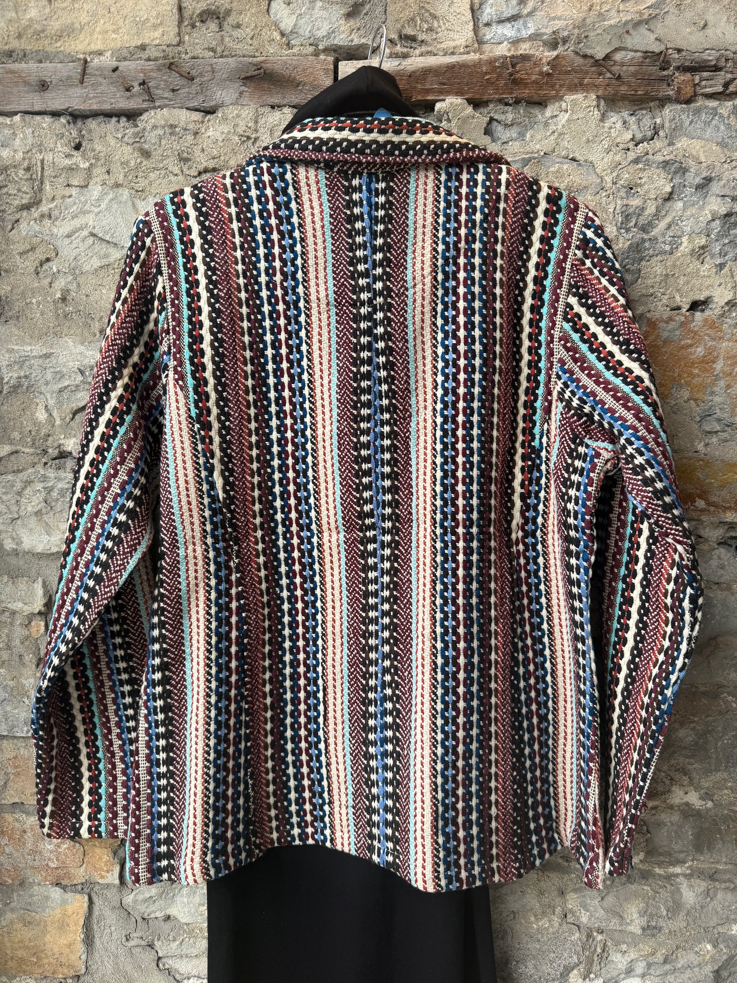 100% Cotton Multicolour Tapestry Blazer