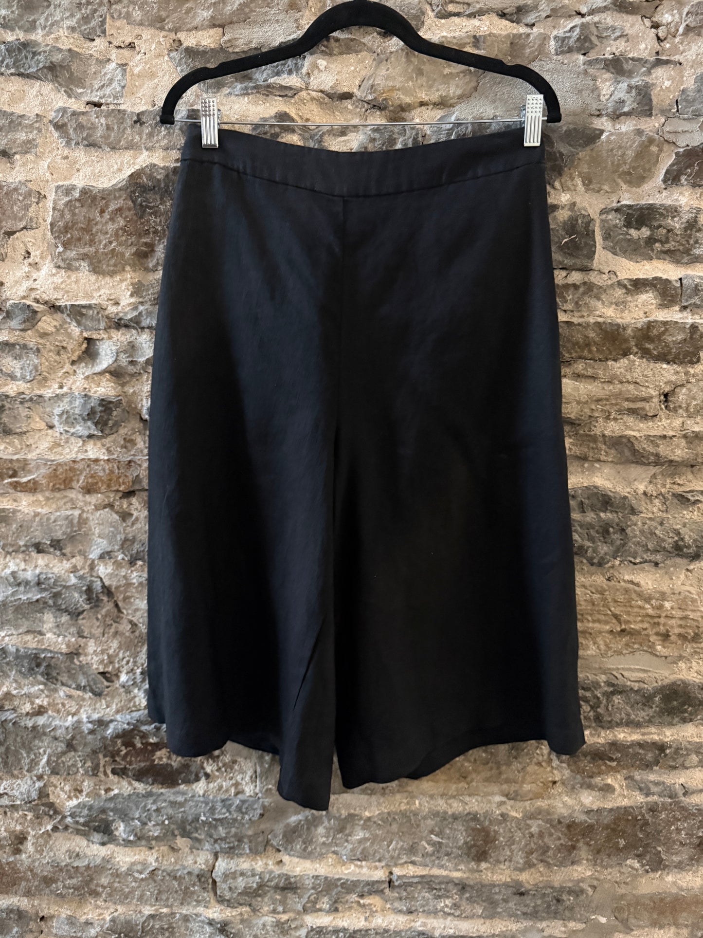 100% Linen Flat Front Culotte