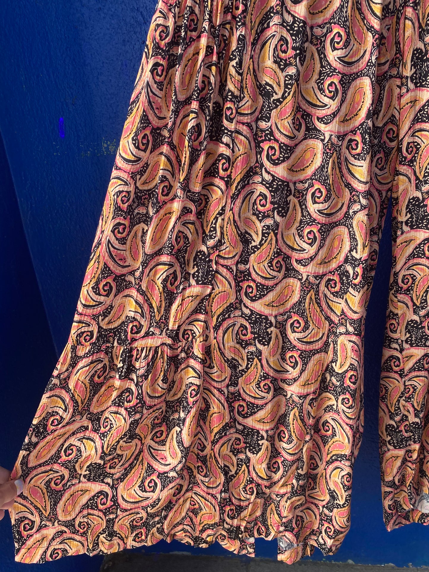 Paisley Boho Flowy Pant WITH POCKETS