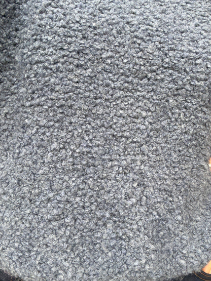 Light Weight Roll Neck Teddy Sweater - BLUE