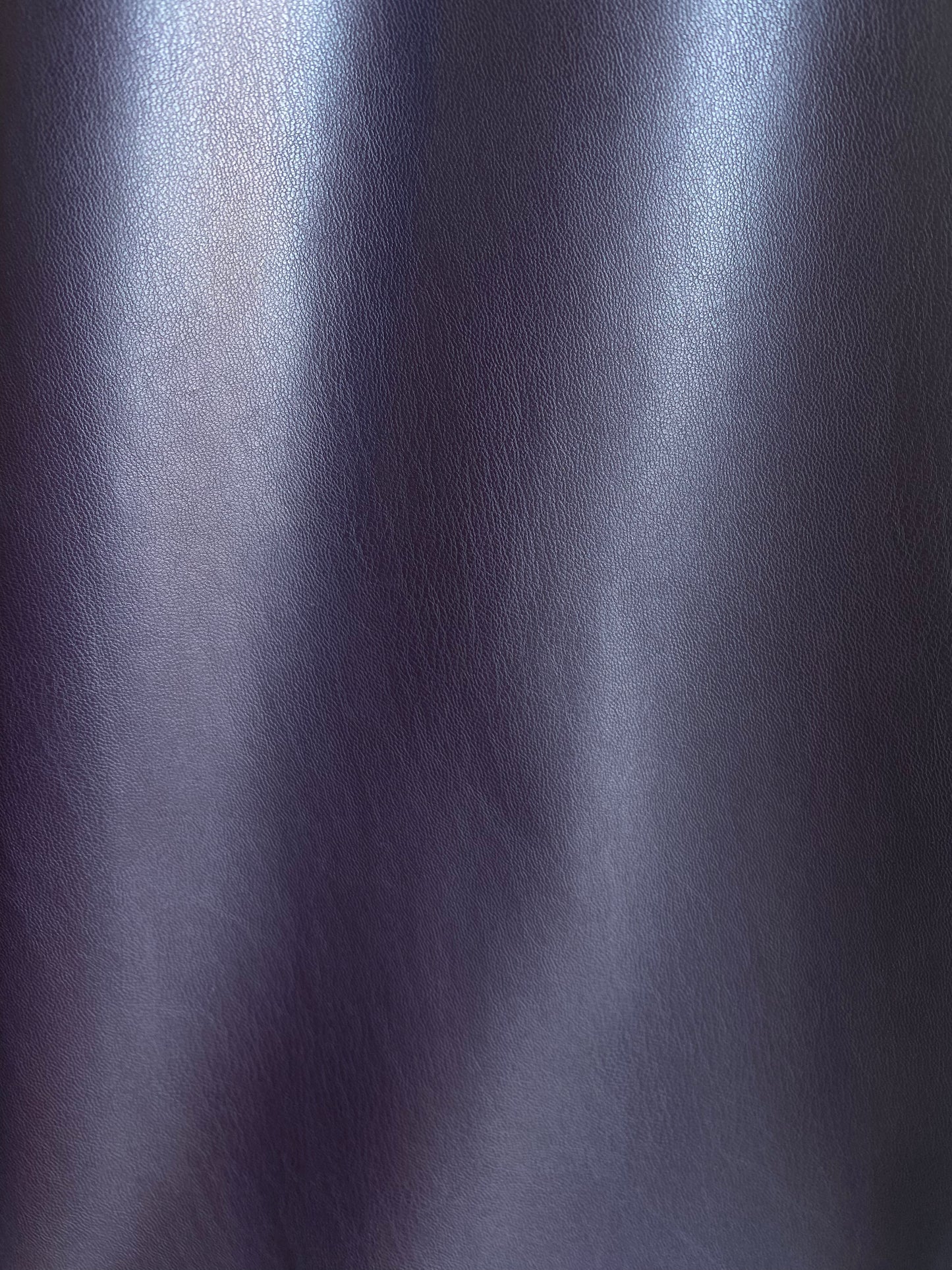 Wide Leg Pleather Pants WITH POCKETS - PURPLE