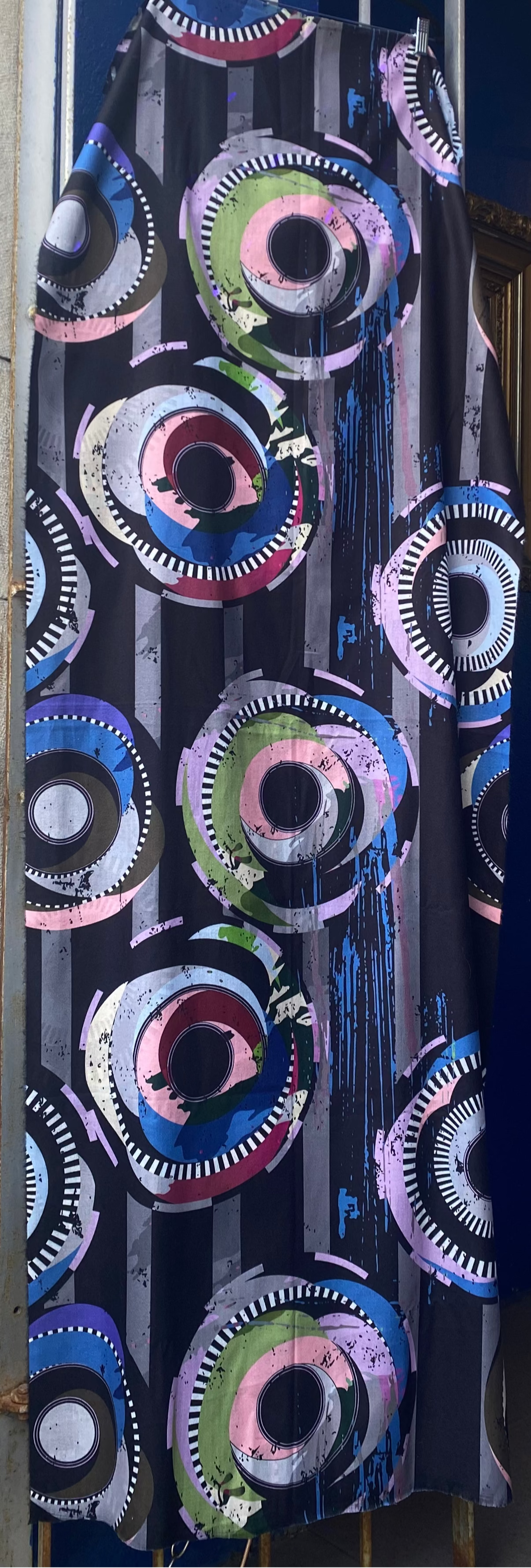 Multicolour Abstract Scarf