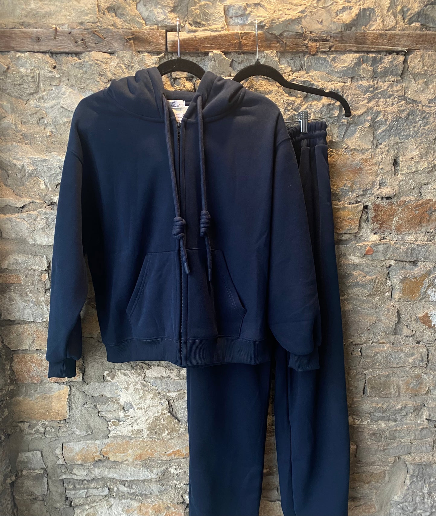 2 PC Navy Lounge Set