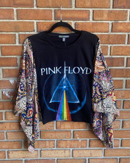 Up-Cycled Band Tee - Pink Floyd