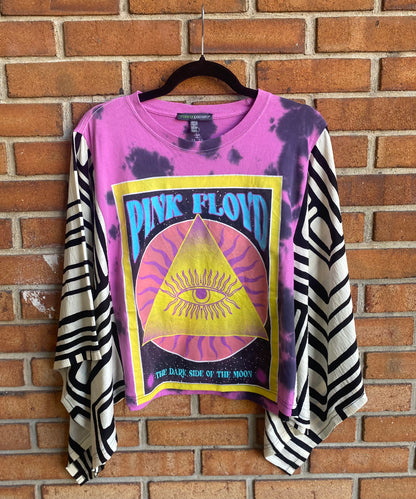 Up-Cycled Band Tee - Pink Floyd