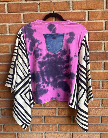 Up-Cycled Band Tee - Pink Floyd