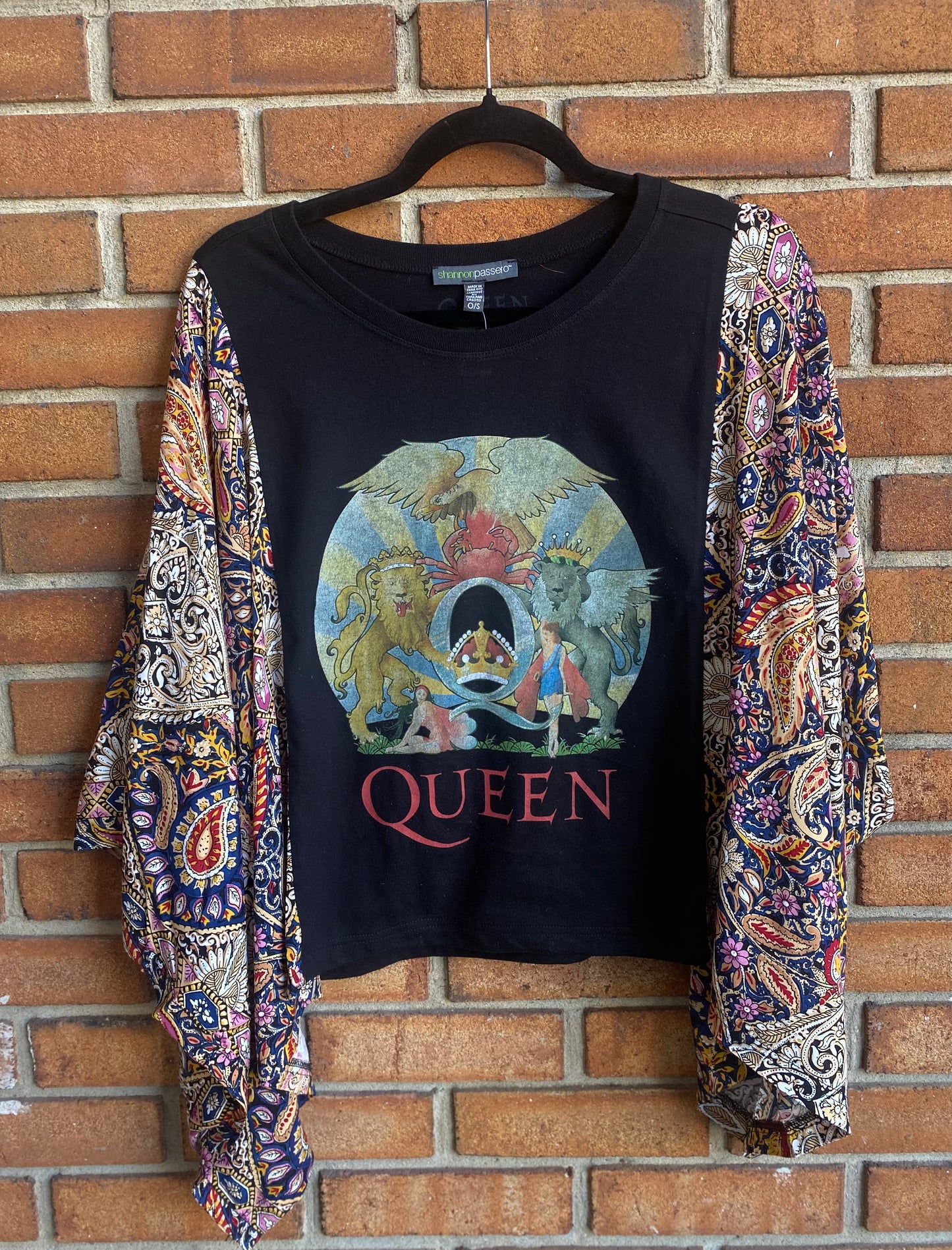 Up-cycled Band Tee - Queen