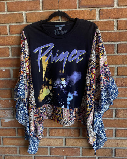 Up-cycled Band Tee - Prince