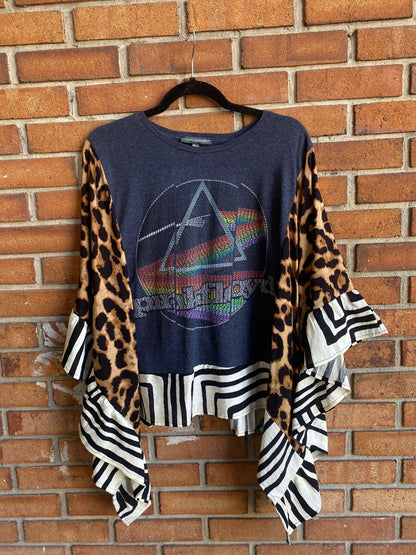 Up-Cycled Band Tee - Pink Floyd