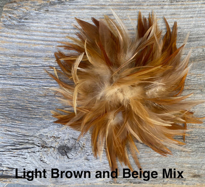 Feather Brooch/Clip - NEW COLOURS