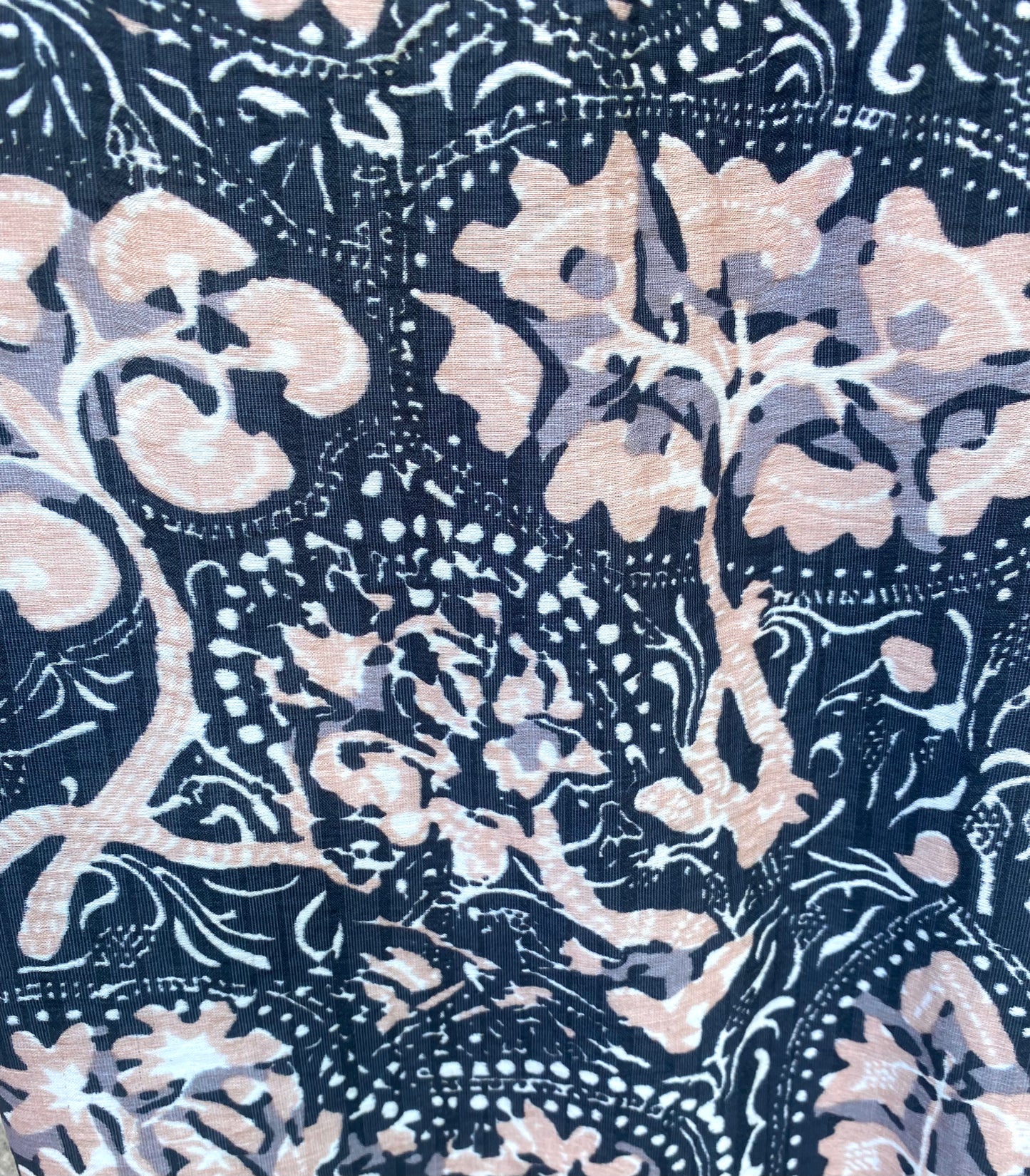 Lightweight Batik Patterned Pant with Pockets