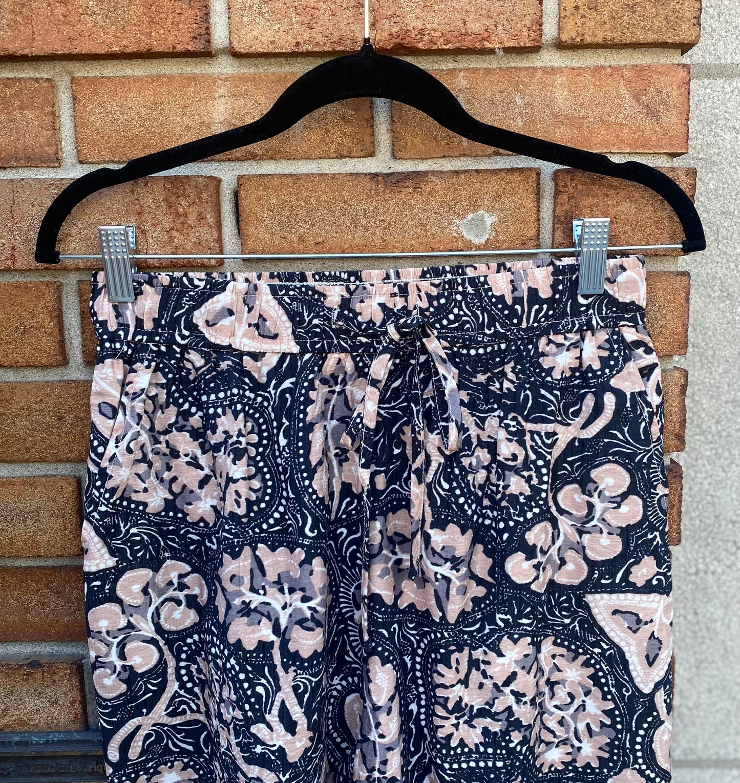 Lightweight Batik Patterned Pant with Pockets