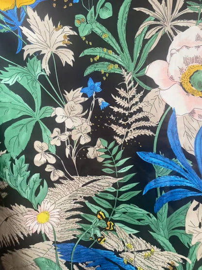 Square Satin Scarf - WILDFLOWER PRINT