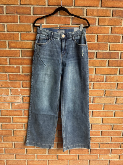 Hi Rise Wide Leg Jean - Vintage Wash