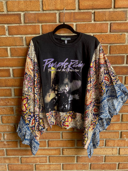 Up-cycled Band Tee - Prince