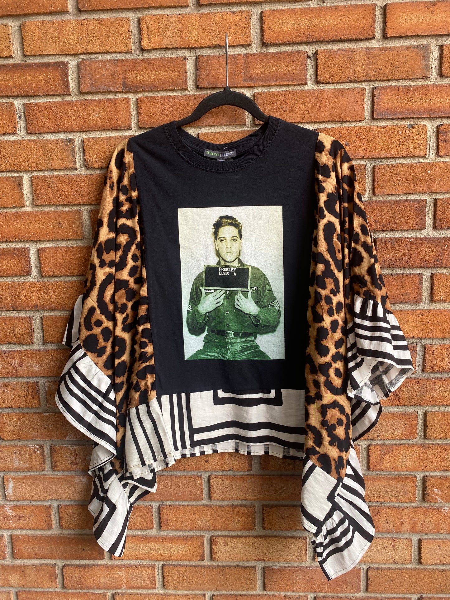 Up-Cycled Band Tee - Elvis Presley