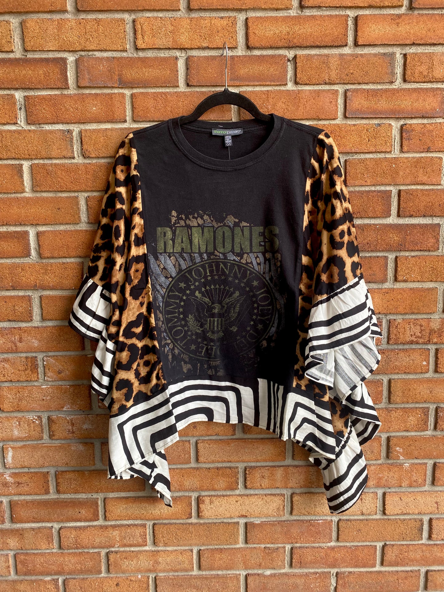 Up-Cycled Band Tee - Ramones