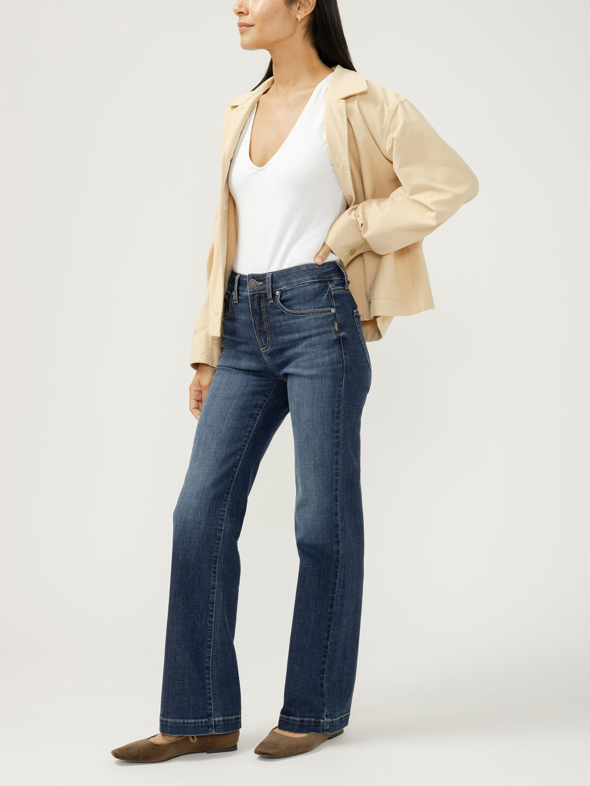 Curvy High Rise Jean - INDIGO