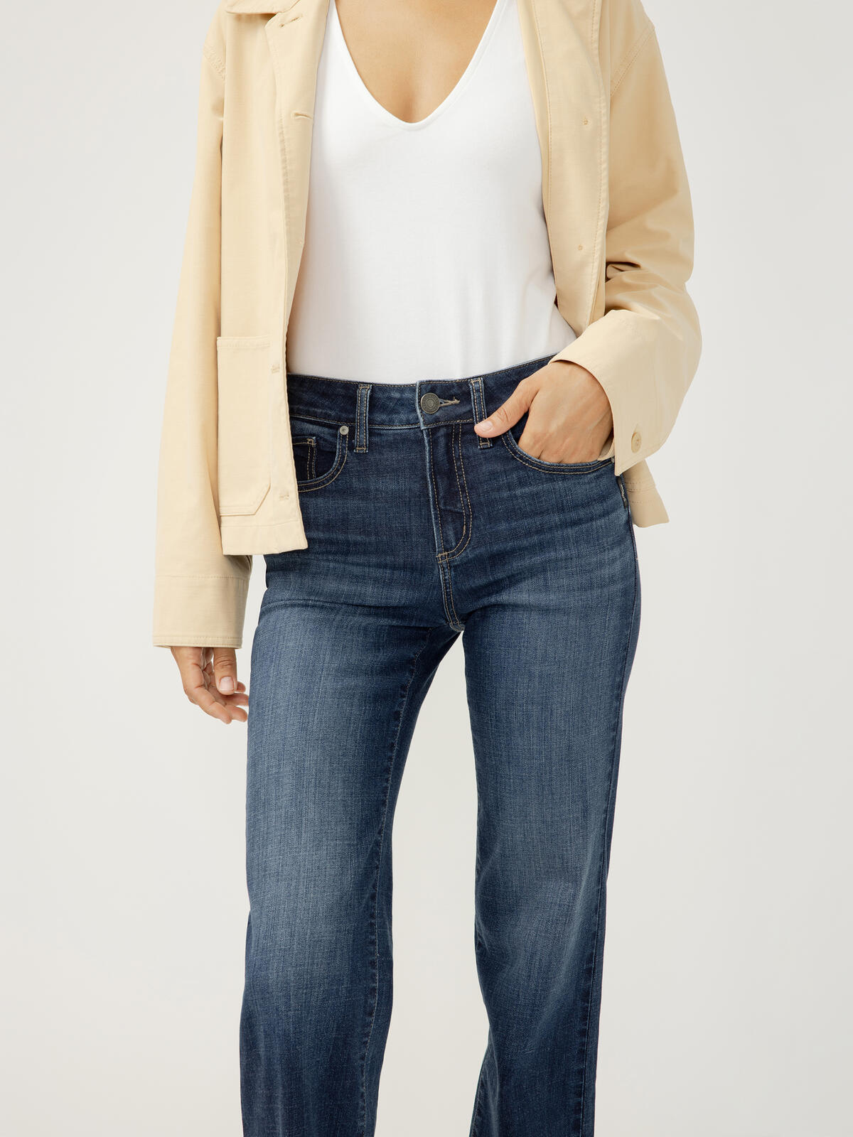 Curvy High Rise Jean - INDIGO