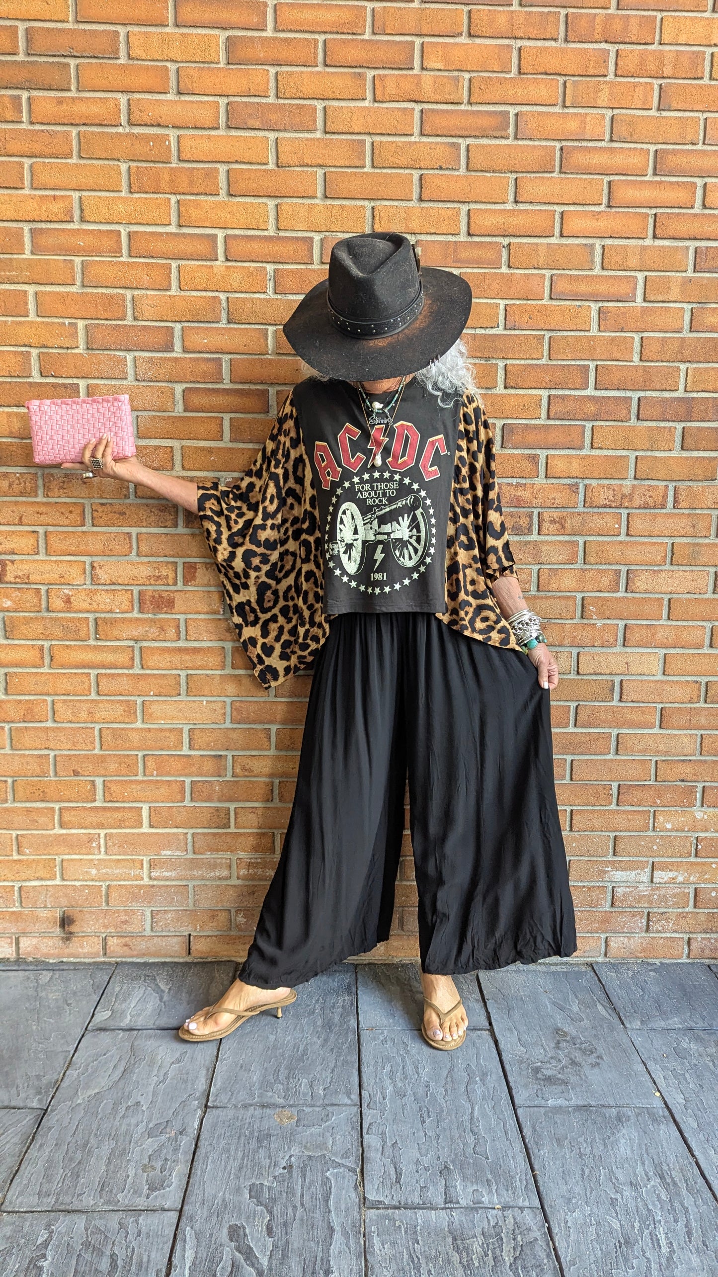 Up-cycled Band Tee - AC/DC