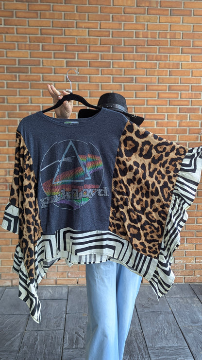 Up-Cycled Band Tee - Pink Floyd
