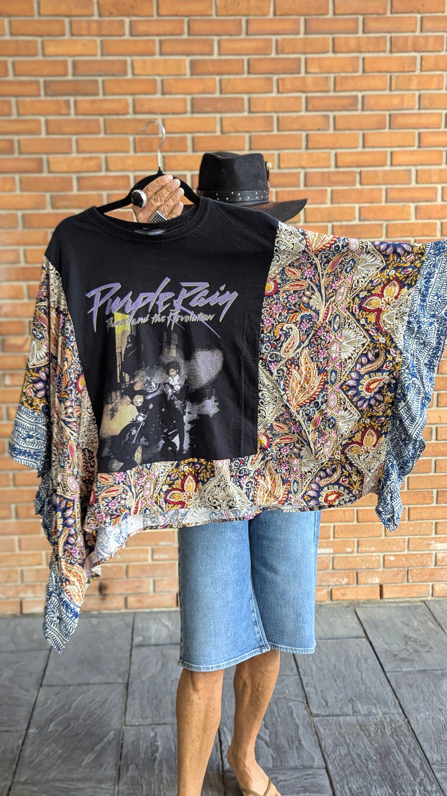 Up-cycled Band Tee - Prince