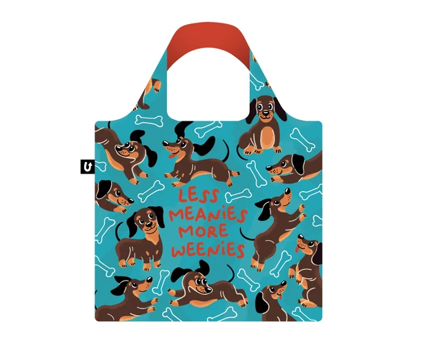 Reusable Foldable Shopping Tote - MEANIE WEENIE