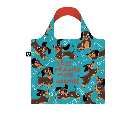 Reusable Foldable Shopping Tote - MEANIE WEENIE
