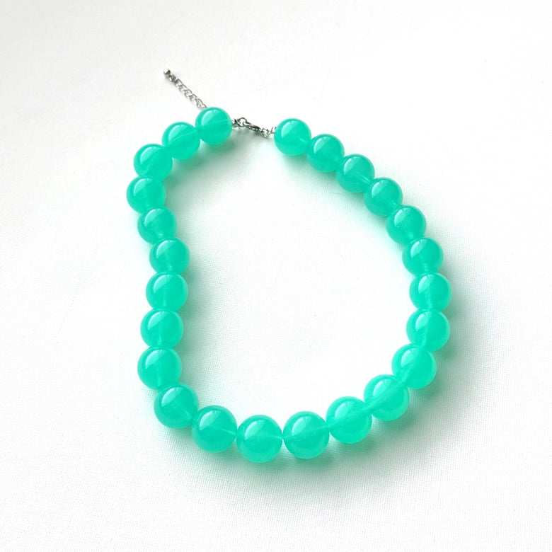 Chunky Beaded Necklaces - ASSORTED COLOURS