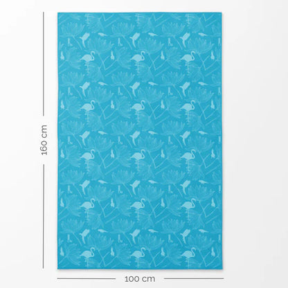 Reversible Quick Dry Towel - Exotic Birds