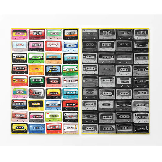 Unisex Reversible Quick Dry Towel - Mixtapes